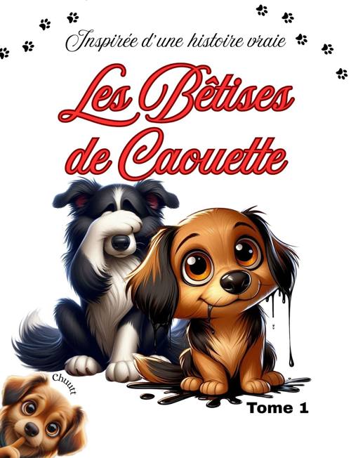Couverture de Les Bêtises de Caouette